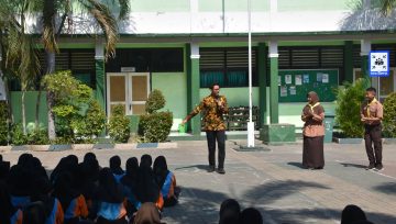 Aksi Bergizi SMK 1 Tanjung Priok Jakarta Bersama Dinas Kesehatan Kabupaten Jakarta dan Puskesmas Tanjung Priok